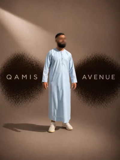 Qamis Bleu Ciel — Collection 2026